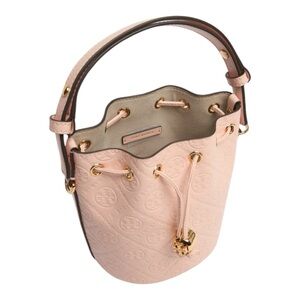 Tory Burch Pink Bucket Bag